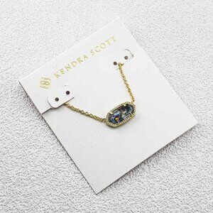 Kendra Scott Abalone Shell Necklace